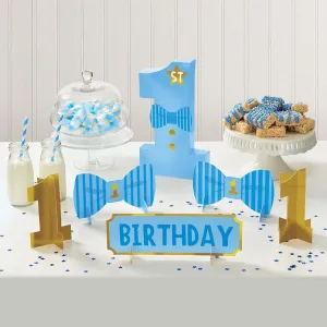 1st Birthday Blue Table Decorating Kit