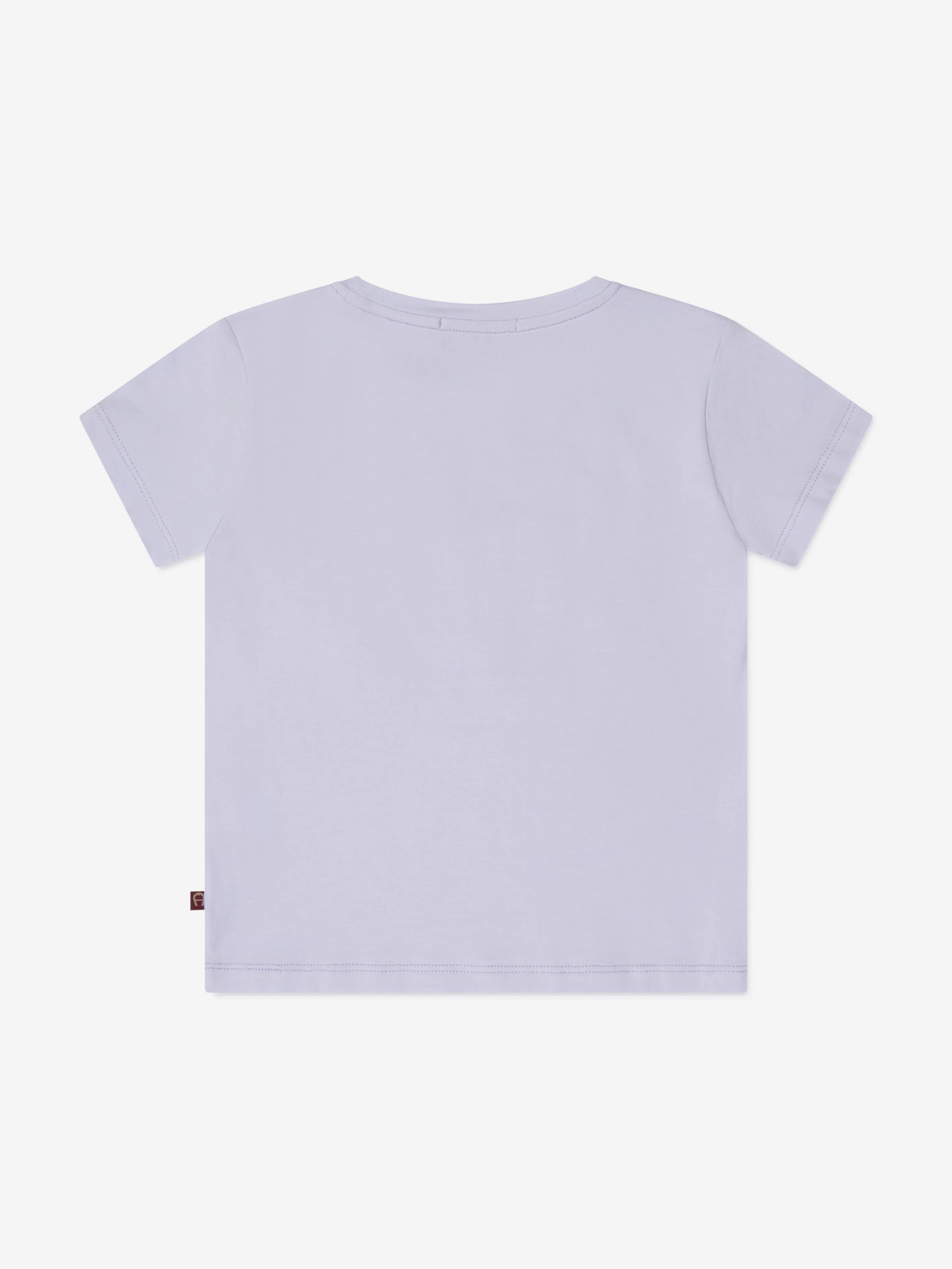 Aigner Girls Logo T-Shirt in Purple