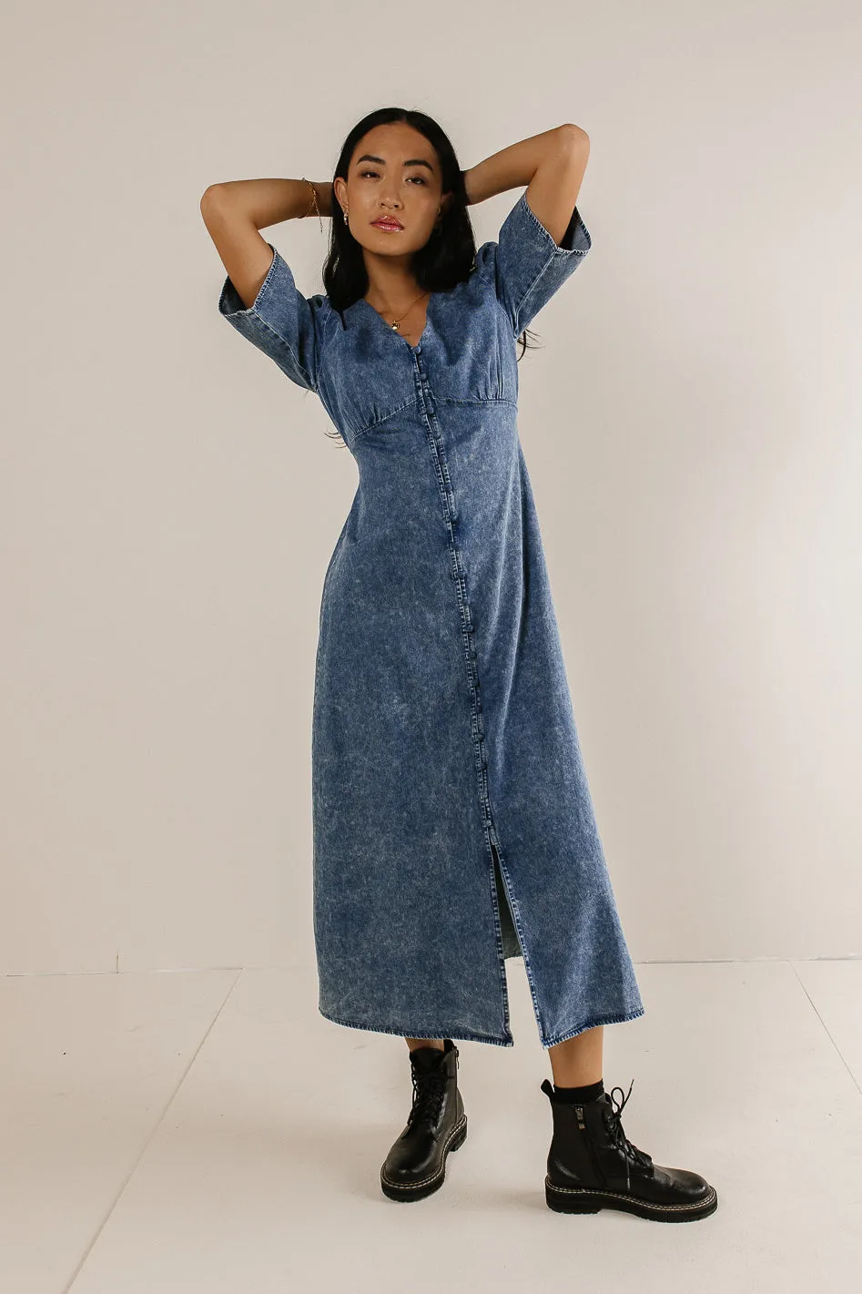 Alayna Button Up Dress - FINAL SALE