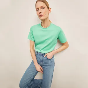 Leslie T-Shirt - Organic Pima Cotton :: Seafoam