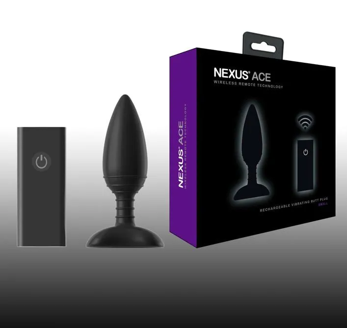 Nexus Ace Rechargeable Vibrating Butt Plug Small