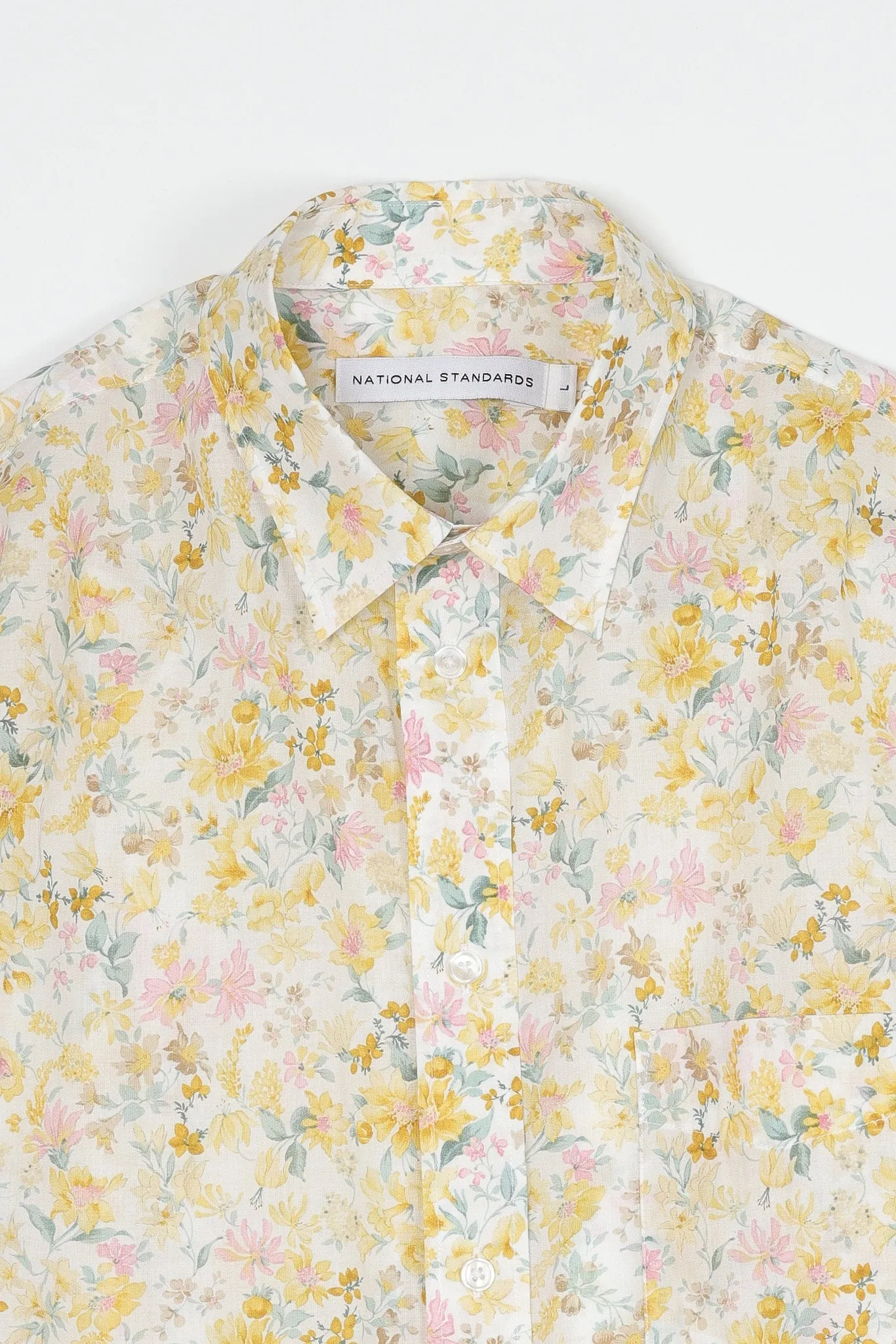 NS1191-70 Japanese Big Floral Print in Yellow