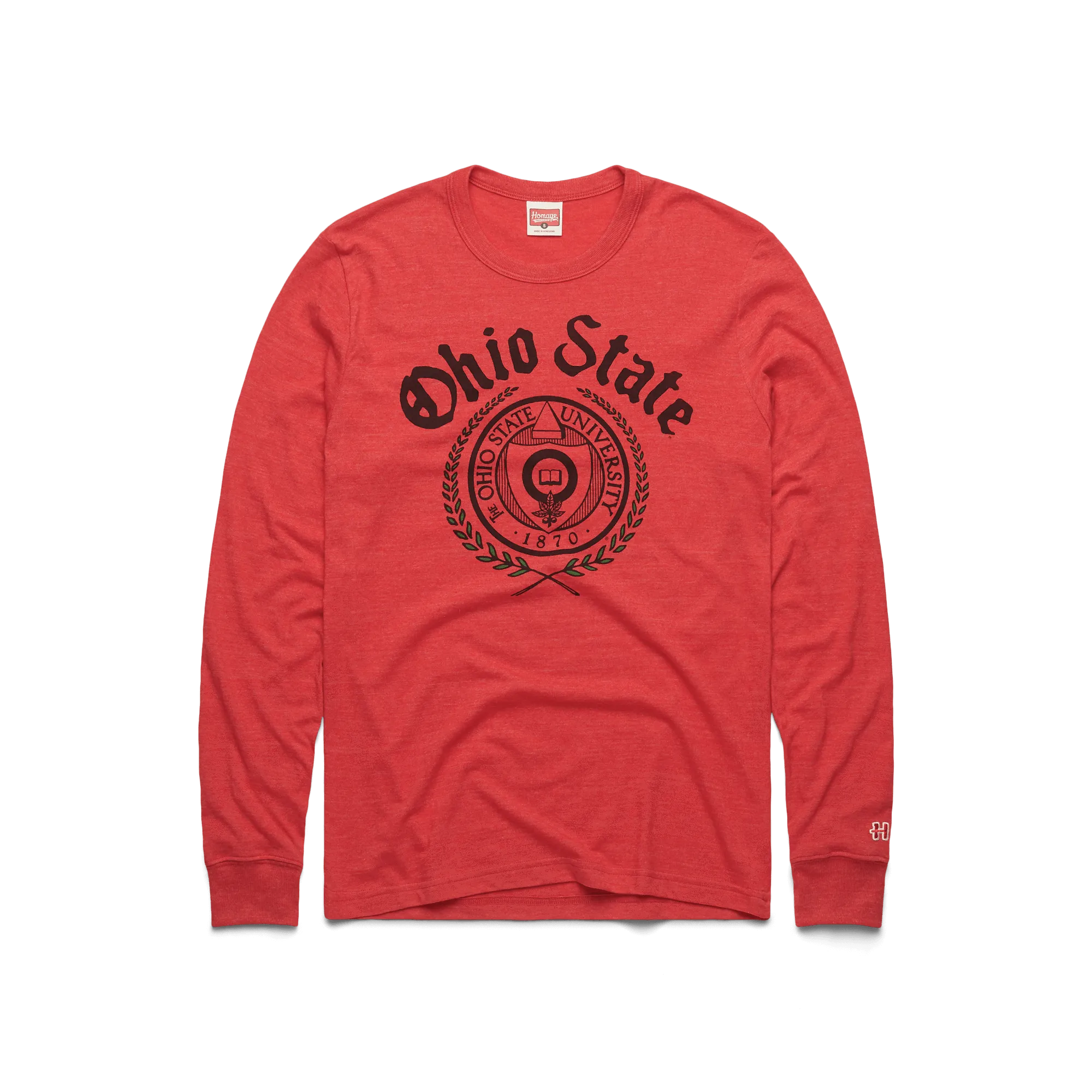 Ohio State Old English Seal Long Sleeve Tee