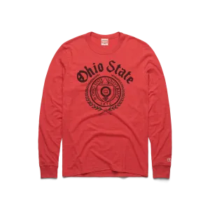 Ohio State Old English Seal Long Sleeve Tee