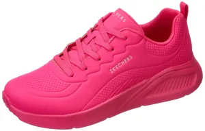 Skechers-UNO LITE - Lighter ONE-Women's Casual Shoes-177288-HTPK-8 Hot Pink